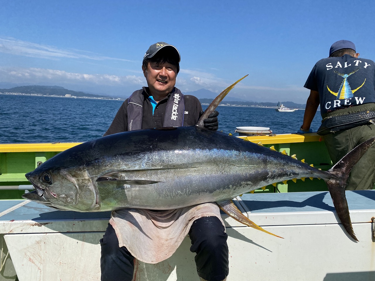 フィールドスタッフ・椎名義徳さん　キハダ52.8kg！