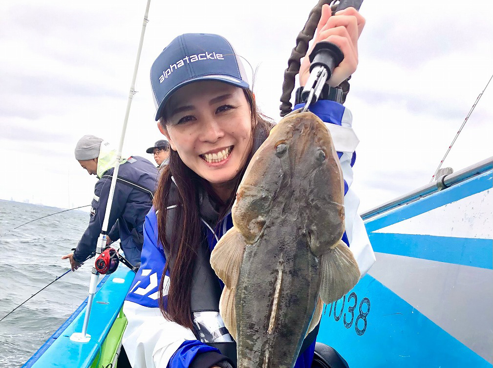 マゴチに初挑戦！　@東京湾