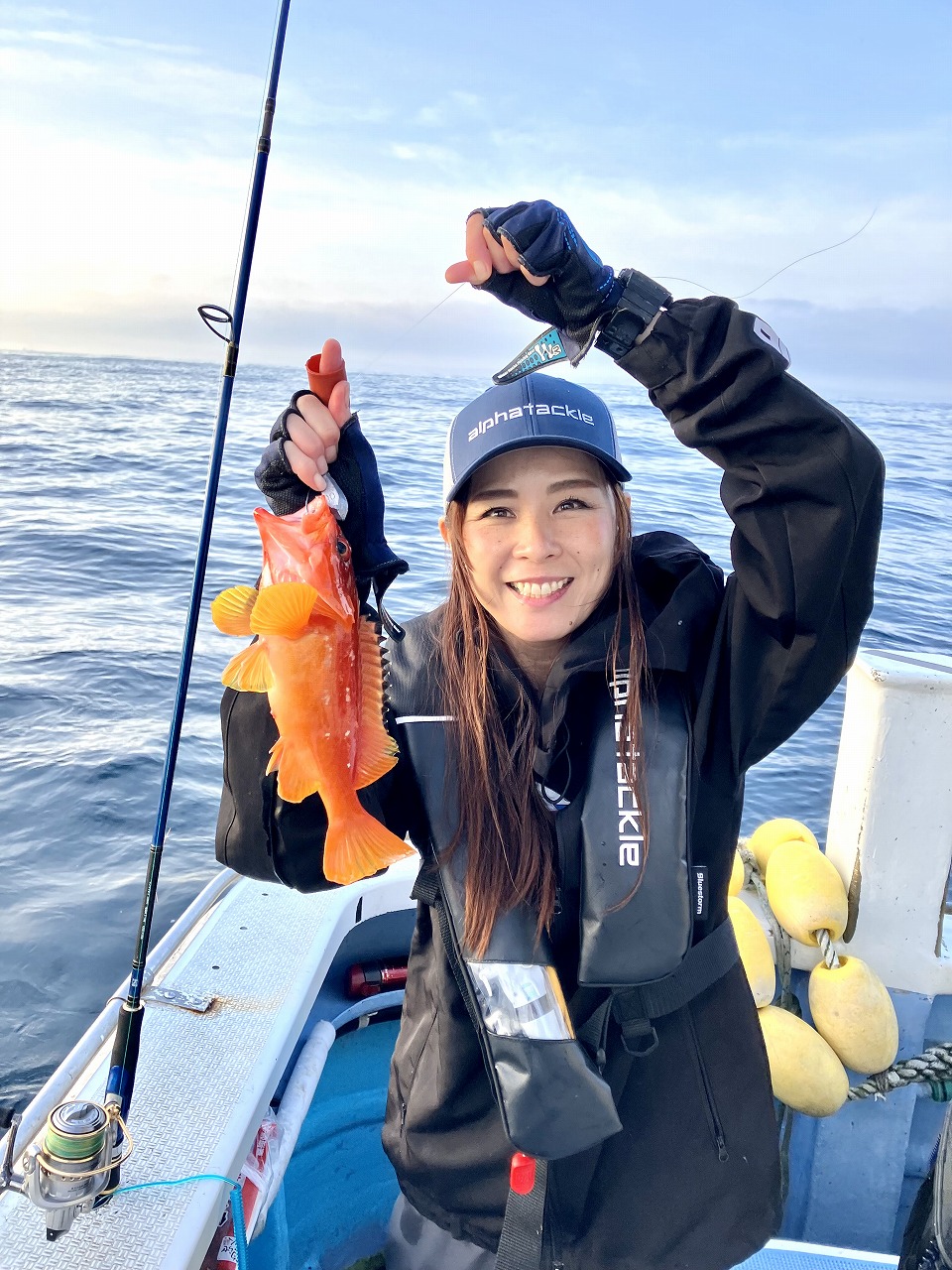 美味しいフラッシャー＆根魚リレー＠鴨川