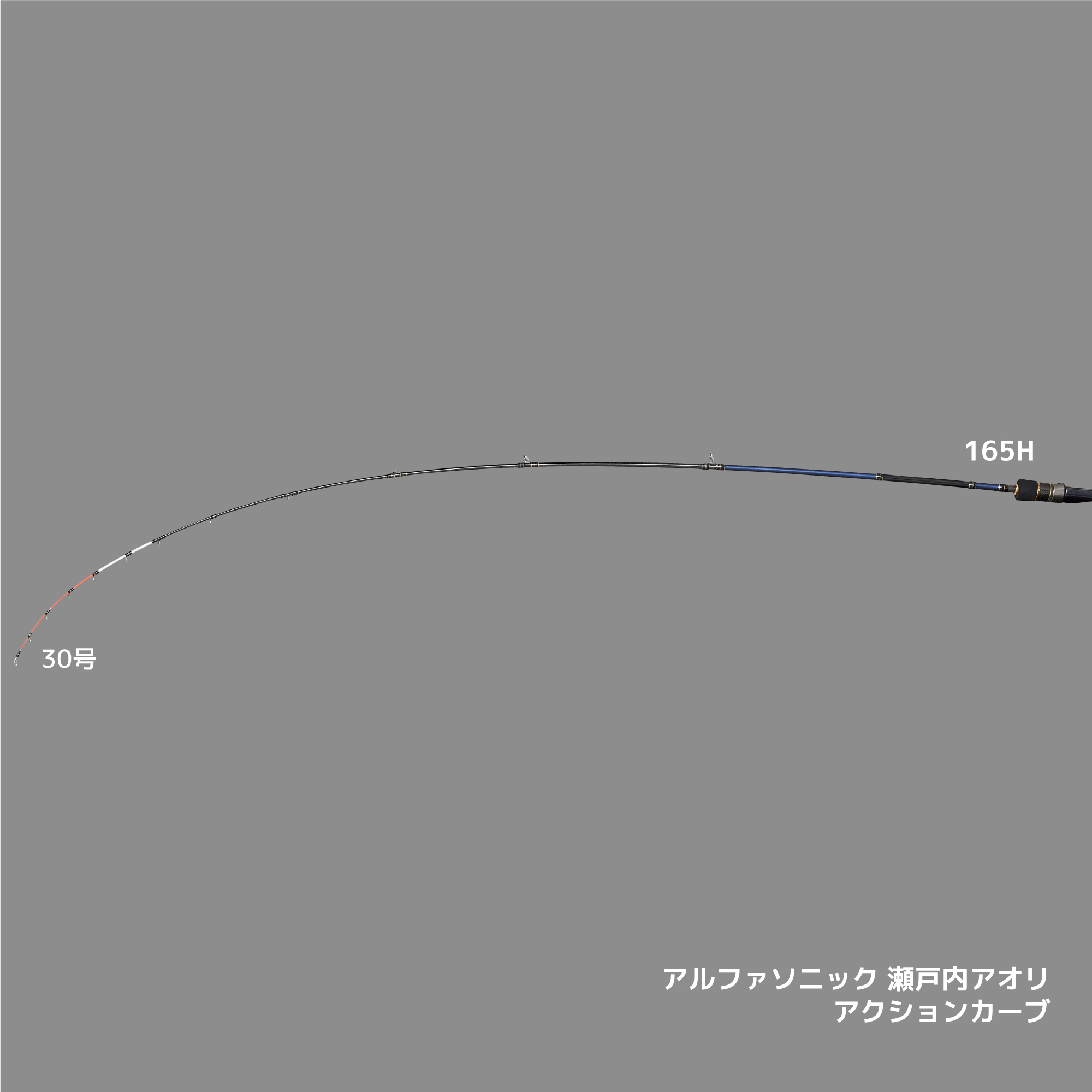 SETOUCHI AORI 155H/RIGHT 8:2調子 アルファソニック 瀬戸内アオリ 